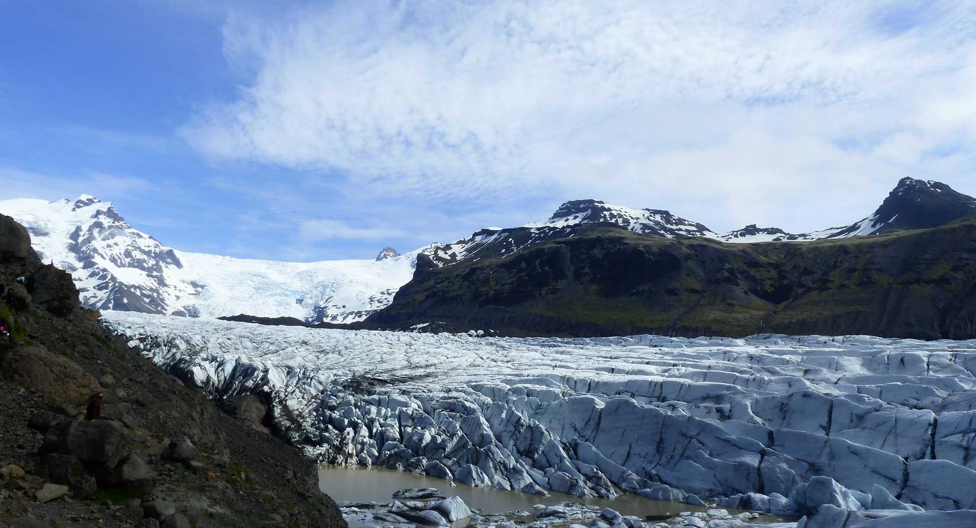 Glacier Svinafellsjokull en Islande - © Legain Clément Photo du glacier Svinafellsjokull