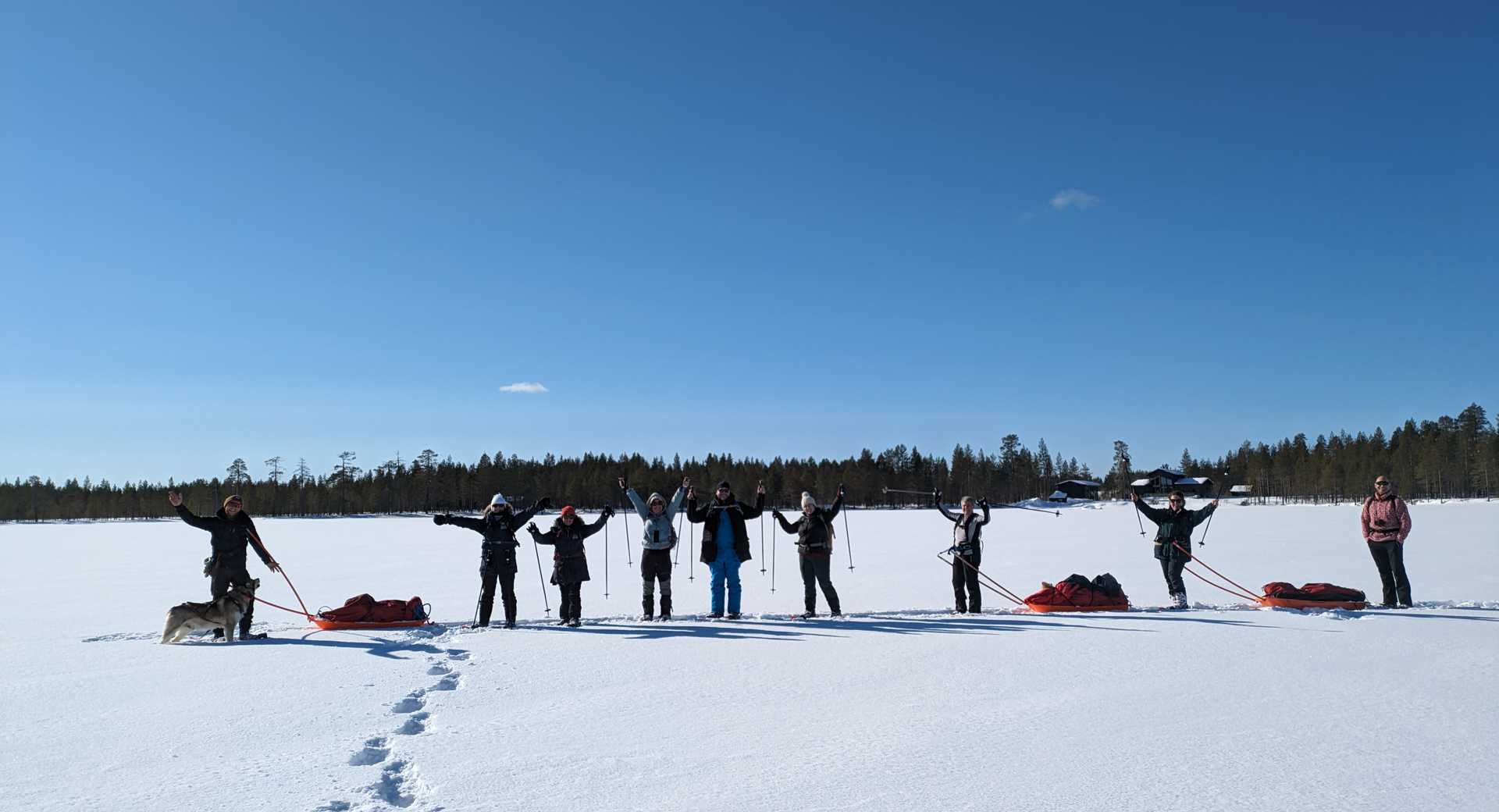 Voyage en raquette - La piste des Trappeurs en raquettes - Voyage Finlande