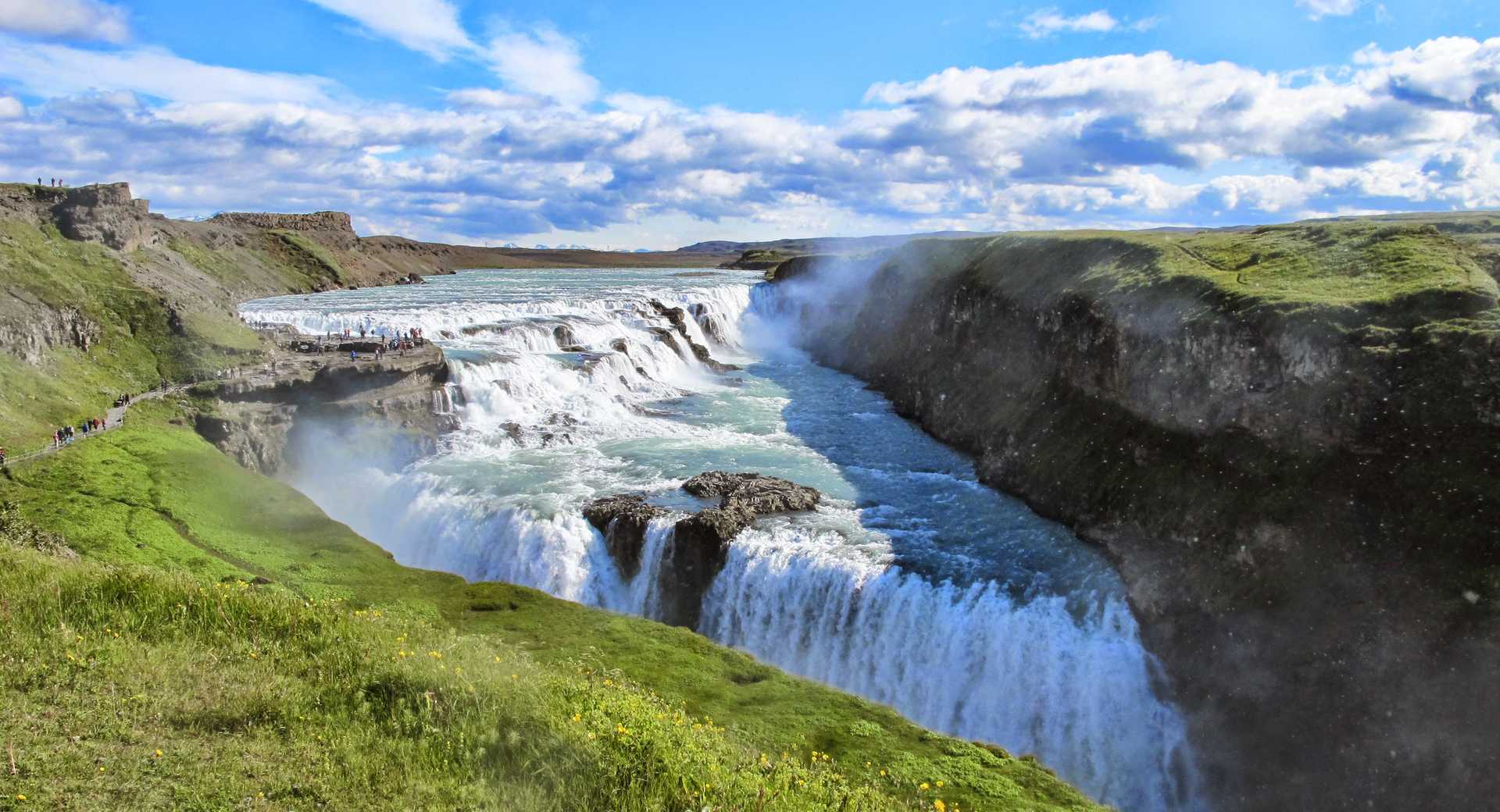 Gullfoss cascade Islande