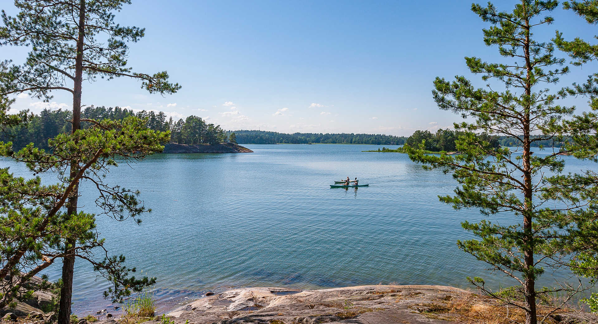 Ile Angsoe dans l'archipel de Stockholm en Suède