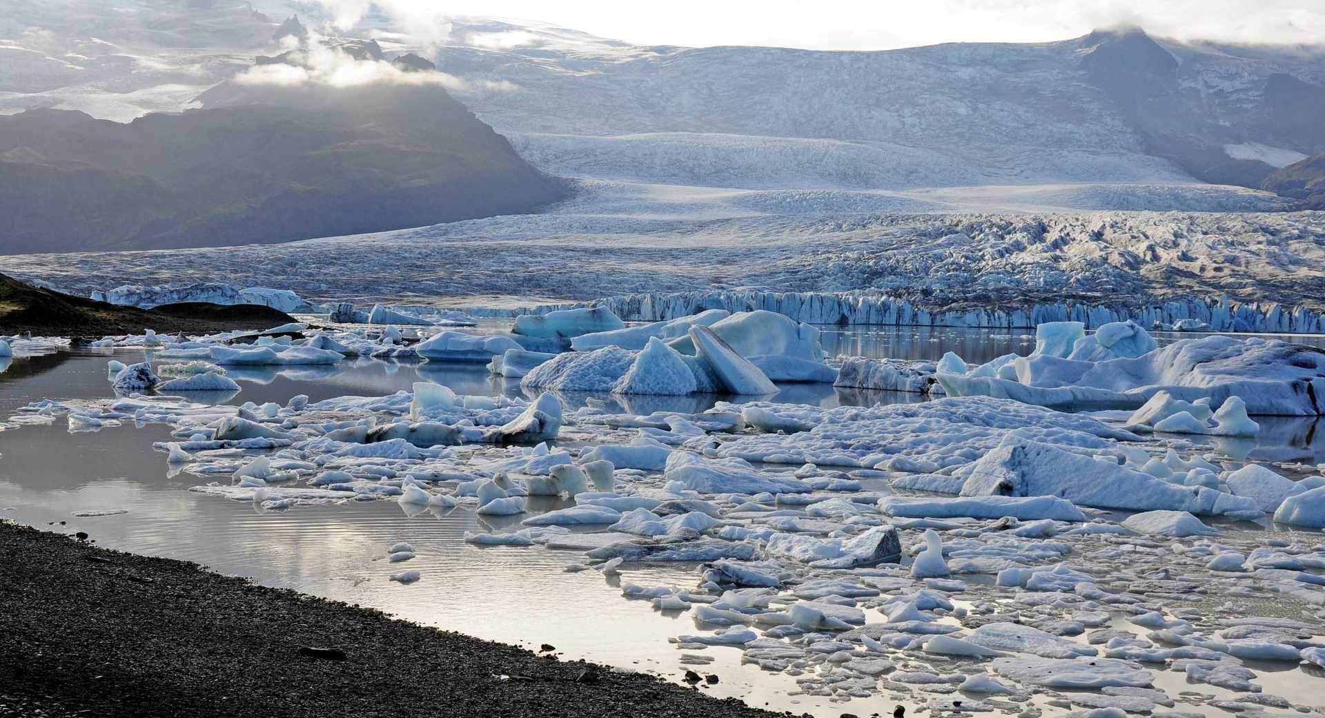 Jokulsarlon site d'icebergs en Islande