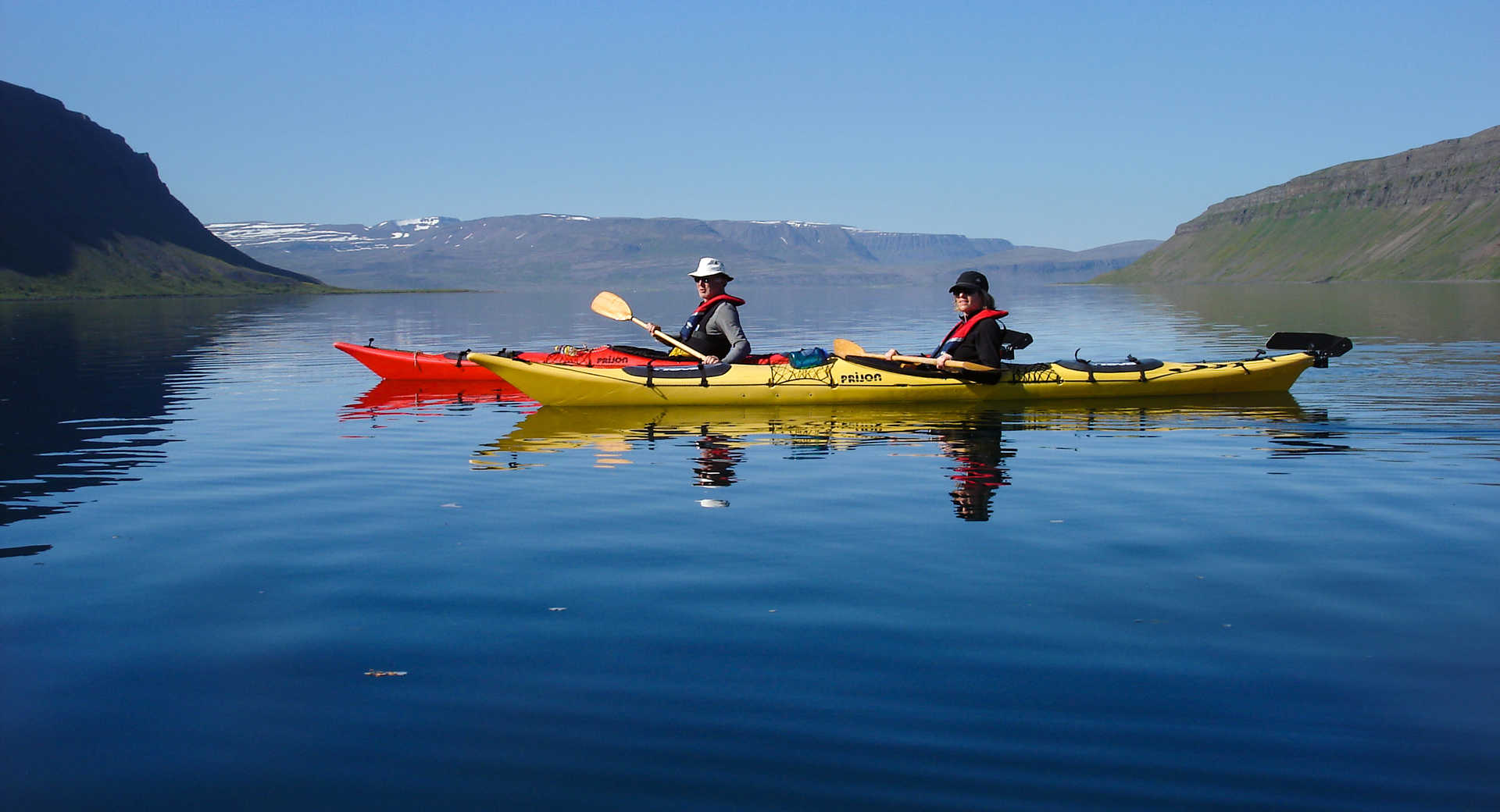 Kayak de mer en Islande
