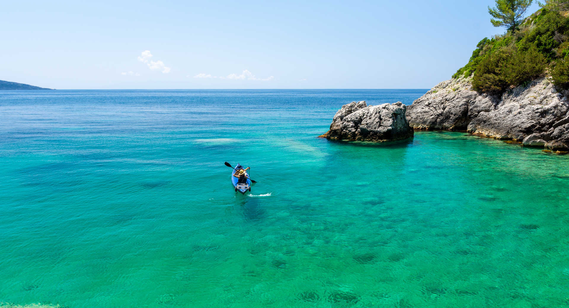 Voyage en kayak - Découverte de la riviera albanaise en rando et kayak - Voyage Albanie