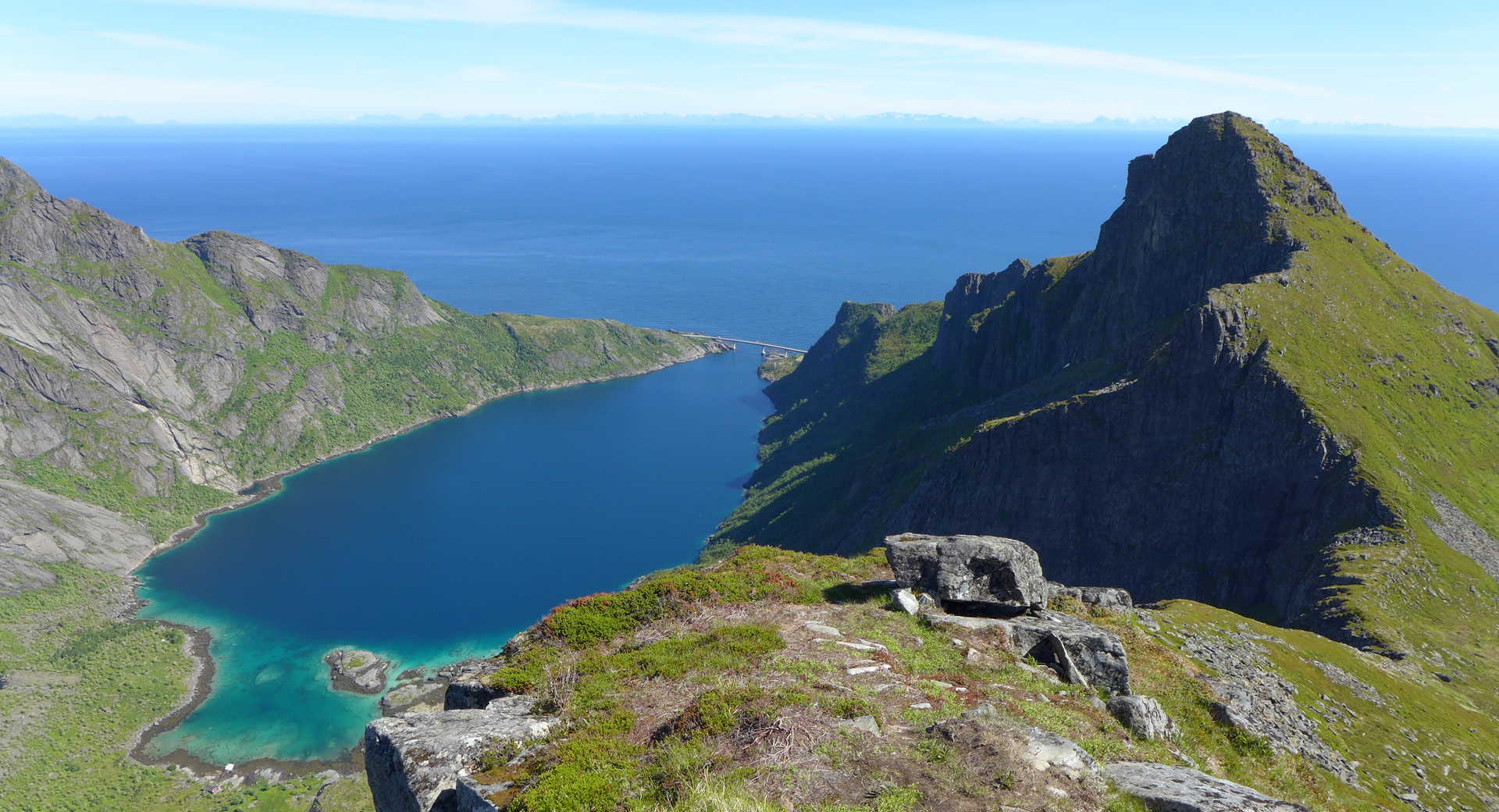 Pont de Fredvang aux Lofoten - © Guillôme Alisson Pont de Fredvang aux Lofoten