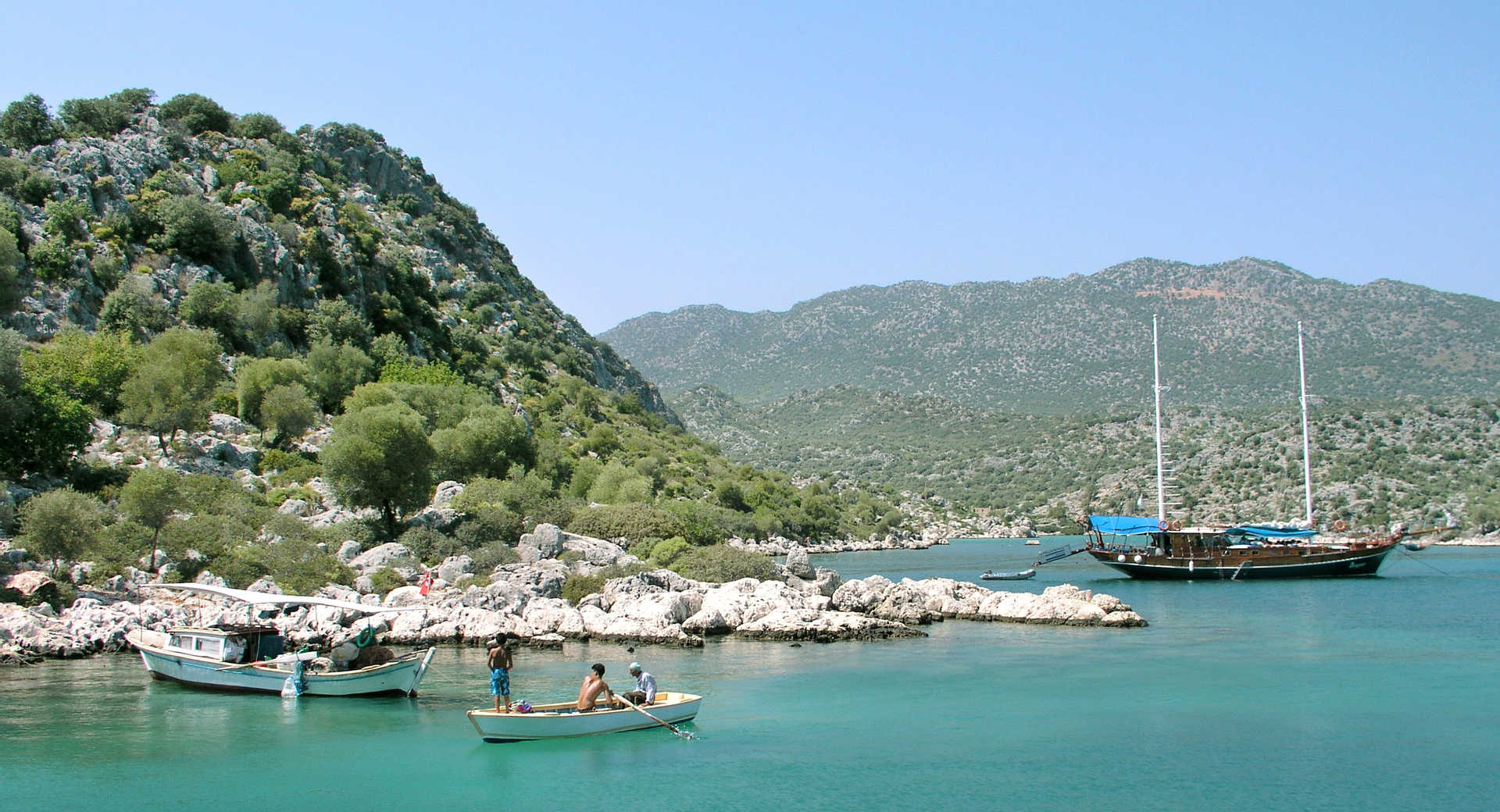 Trek - Randonnée bateau sur la côte Lycienne - Voyage Turquie