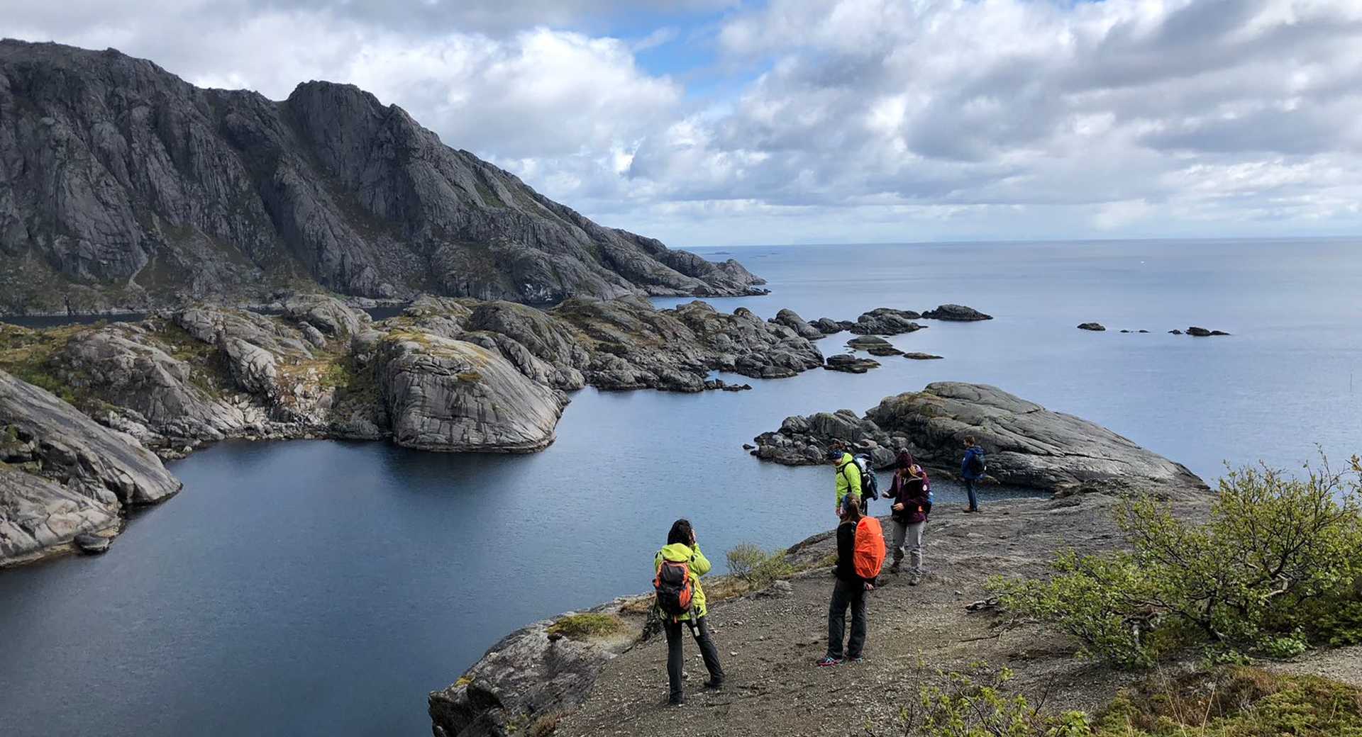 Randonnée Norvège dans les Lofoten Nesland Nusfjord