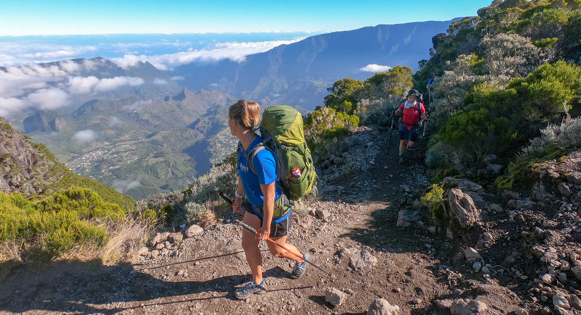 Trekking à l'île de La Réunion (RE)
