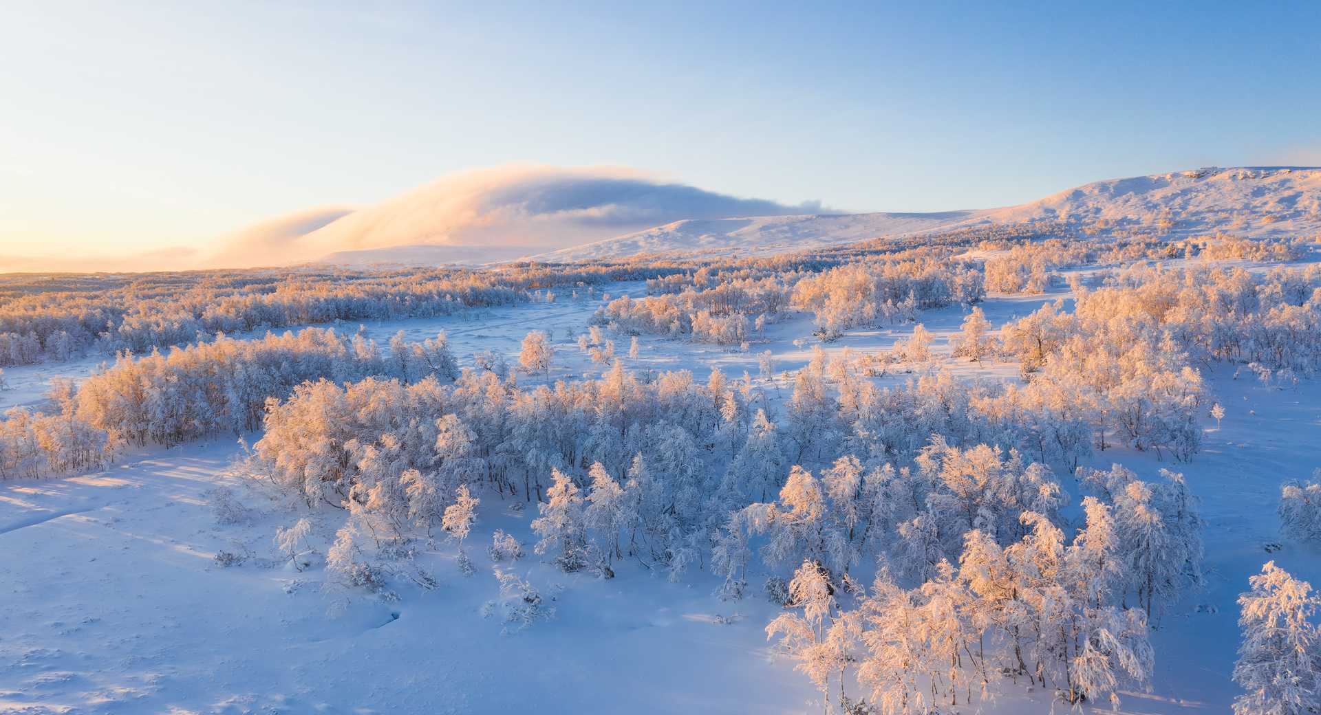 Rockvallen, Suède l'hiver