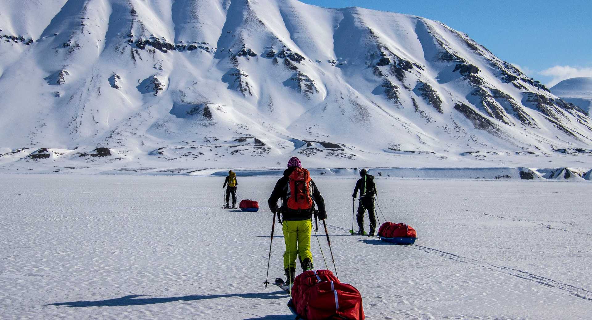 Journée ski de rando © Le Priol Flo Ski de rando dans le Grand Nord