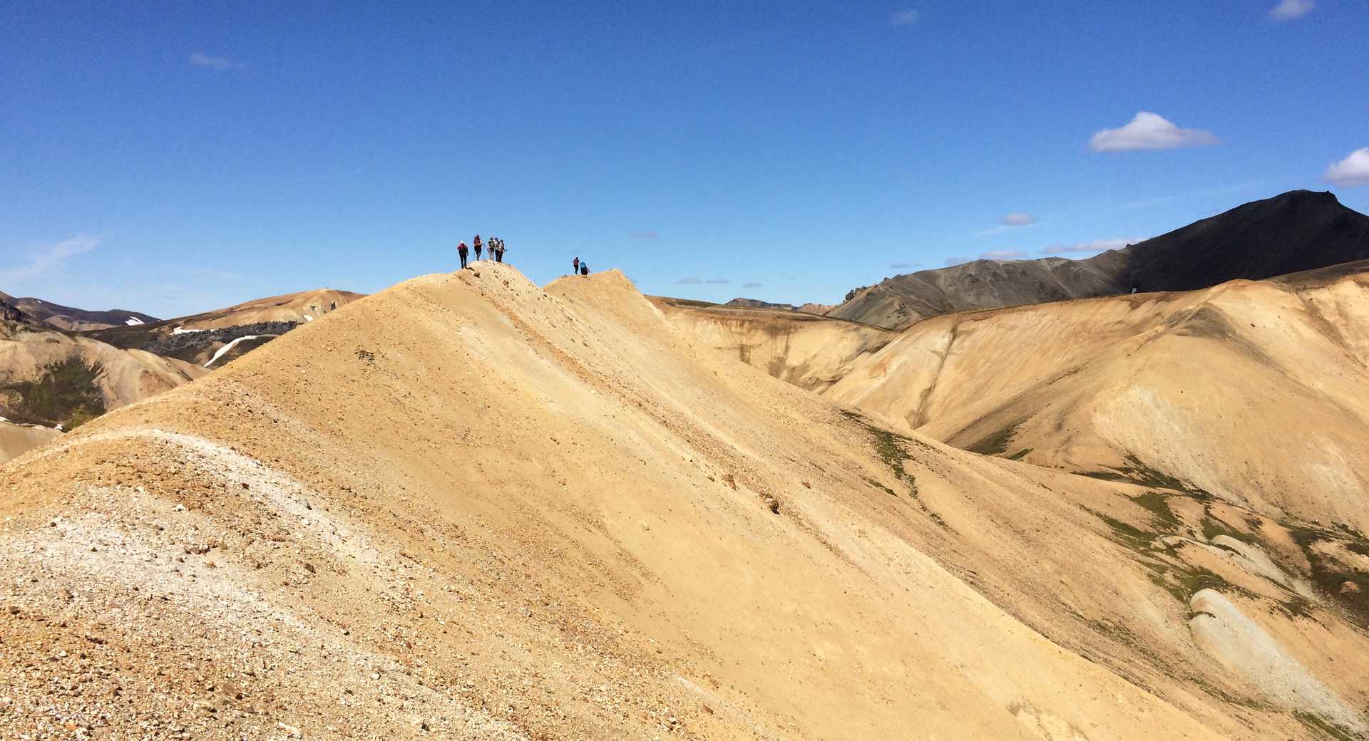 Trek à Landmannalaugar, Islande