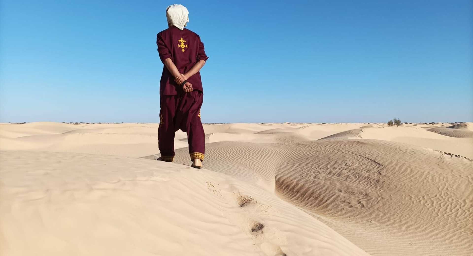 Trek - Randonnée chamelière dans l\'Erg Oriental - Voyage Tunisie