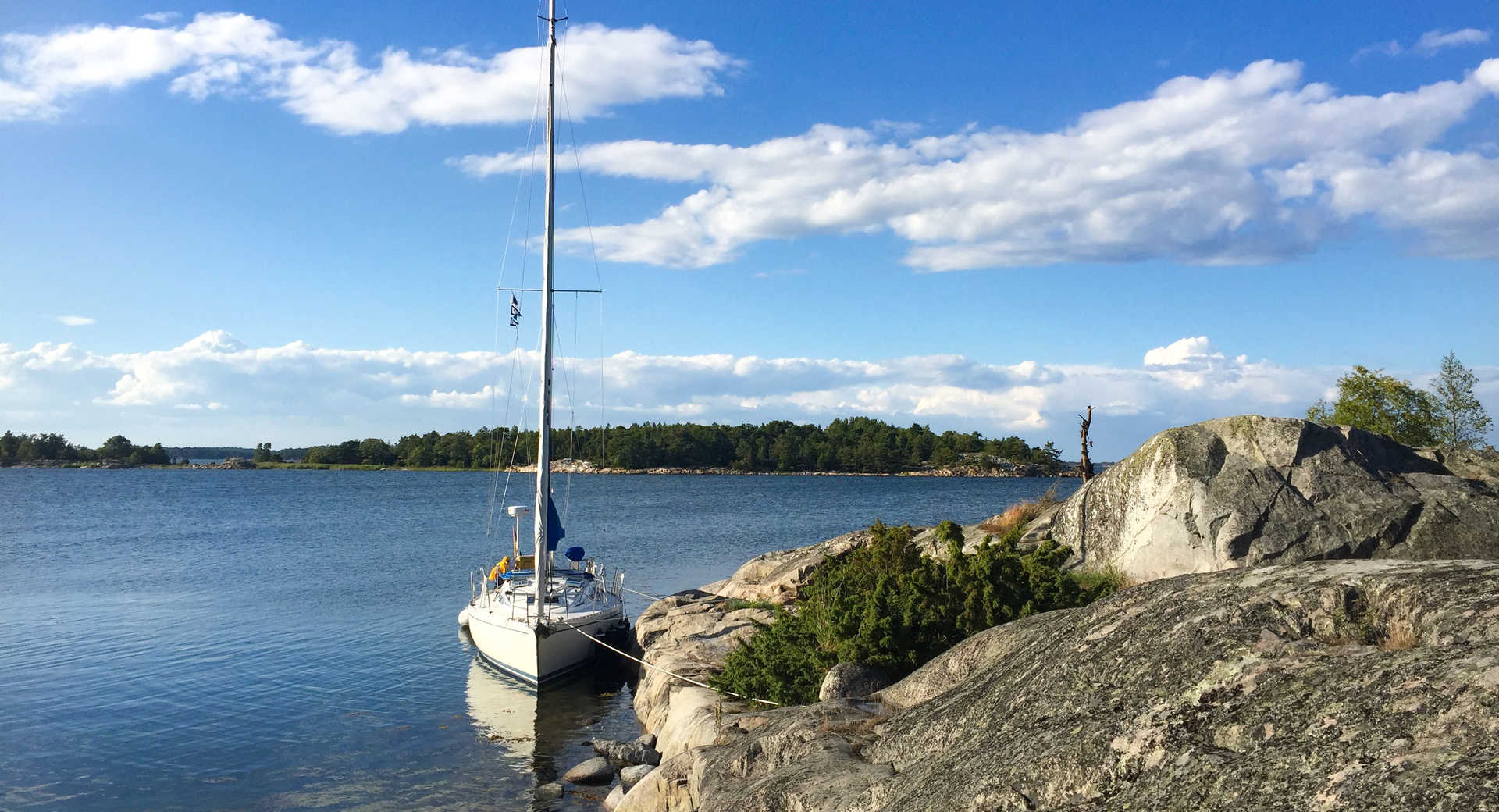 Voilier Vind o Vatten, croisière en Suède