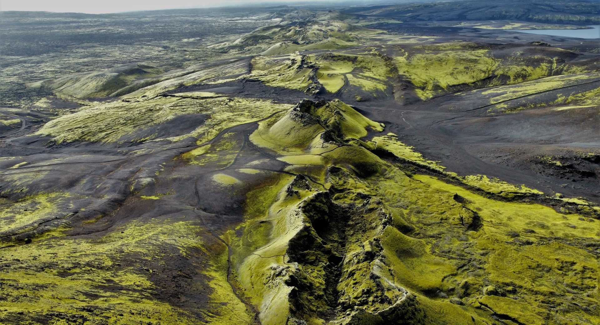 Volcans du Laki en Islande