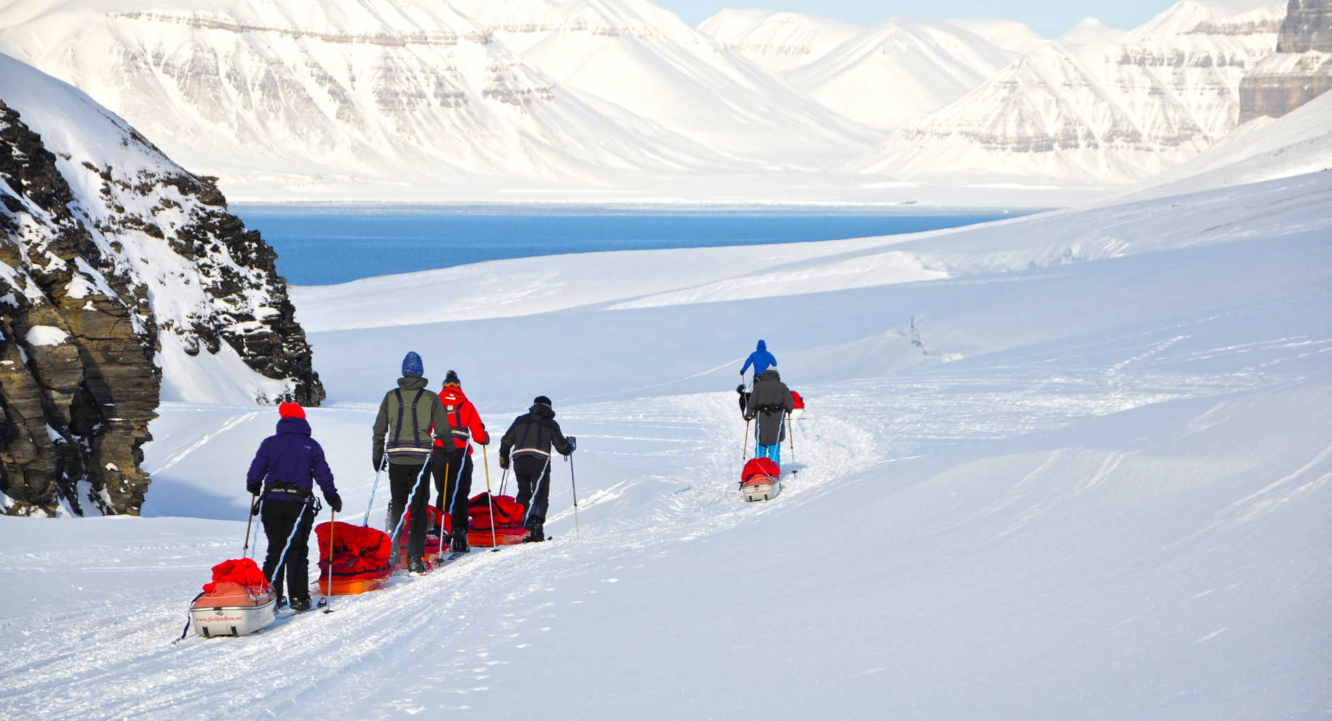 voyage aventure l'hiver au Svalbard