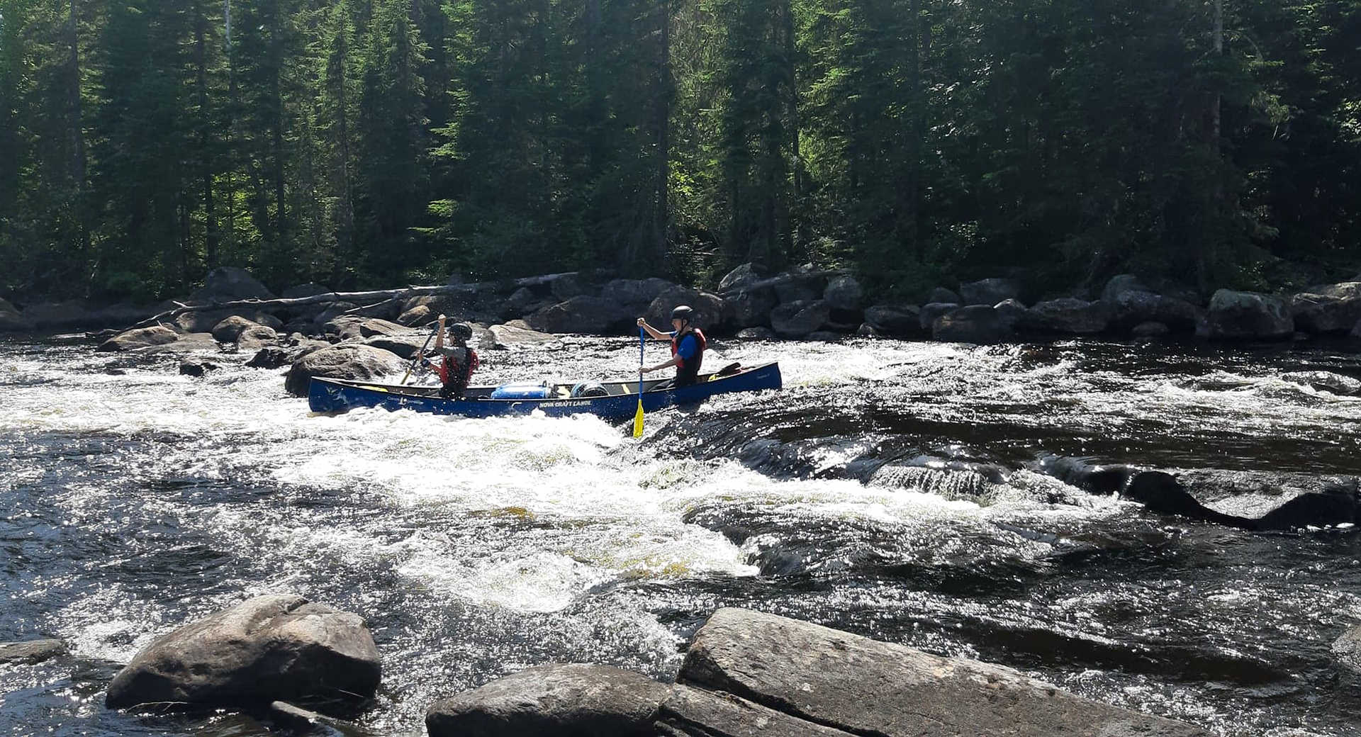 Itinérance en canoë sur la rivière Batiscan Voyage Canada Atalante
