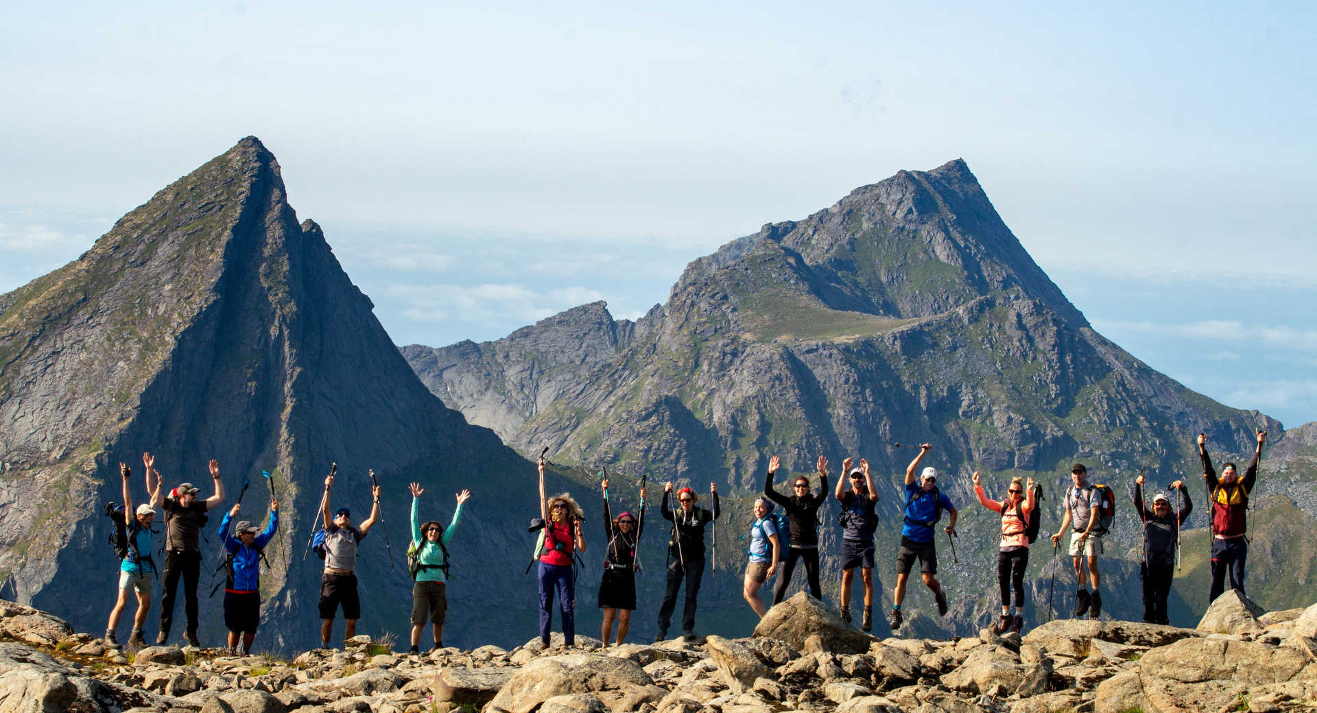 Voyage en groupe dans les iles lofoten en norvège du Nord