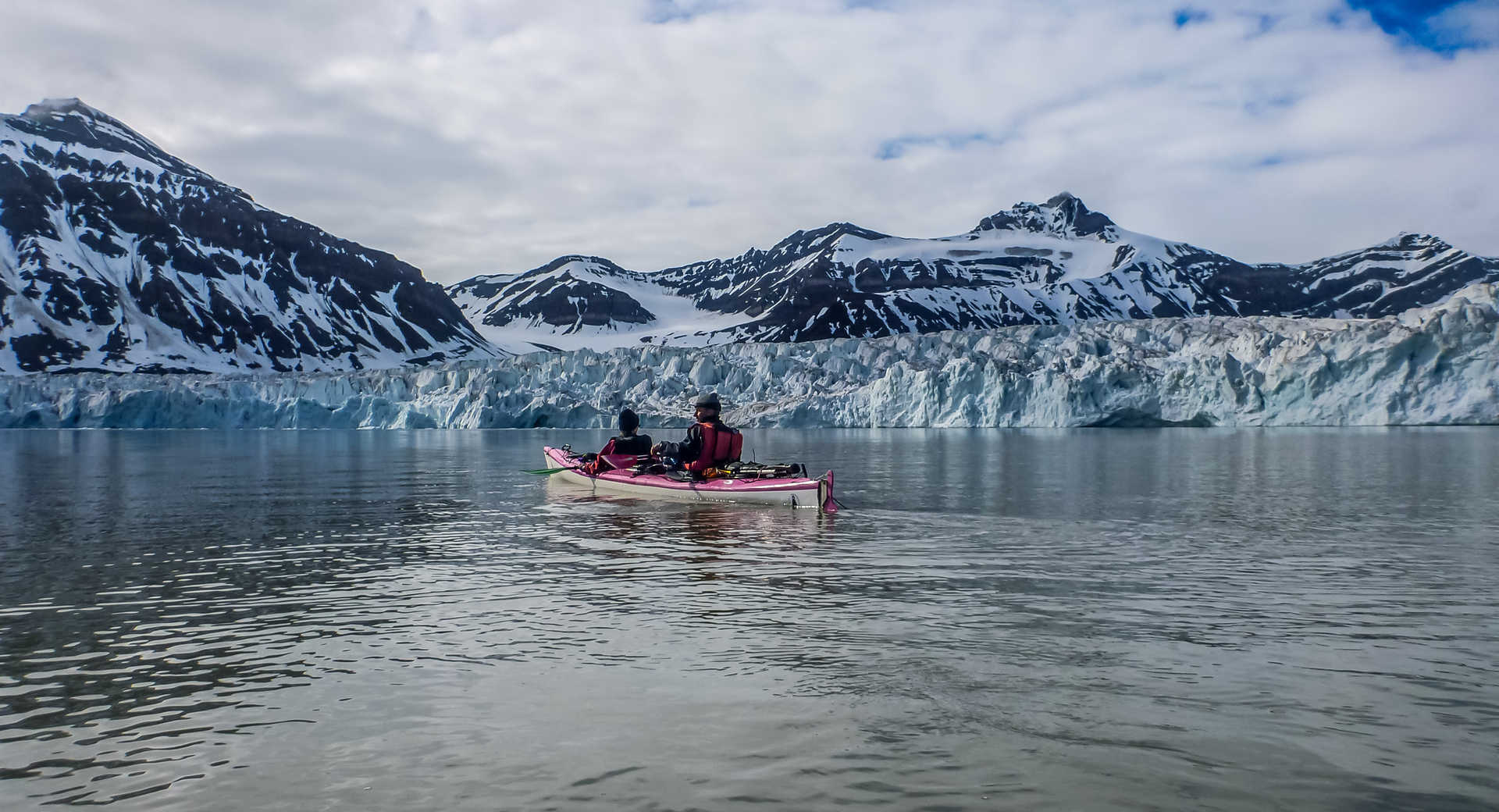 Voyage kayak au Spitzberg