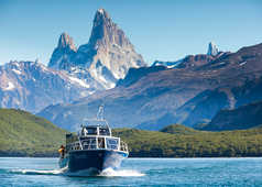 bateau en Patagonie en Argentine