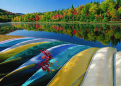Canoe au Canada