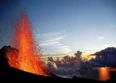 Eruption au Piton de la Fournaise