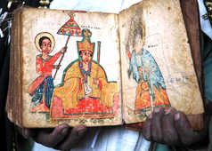 Livre religieux en Ethiopie