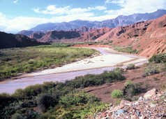 Quebrada Conchas en Argentine