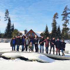Equipe locale Altaï Canada et camp Taureau