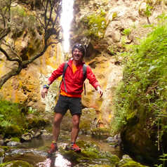 Matthieu au Mont Kenya