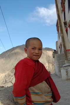 Enfant au Ladakh en Inde Himalayenne