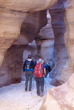 Randonnée dans le désert du Wadi Rum