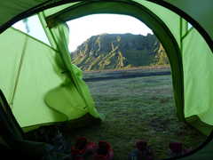 Camping en Islande