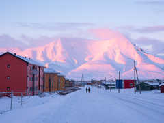 La ville de Longyearbyen au Spitzberg
