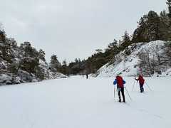 Randonnée en ski de fond en Suède
