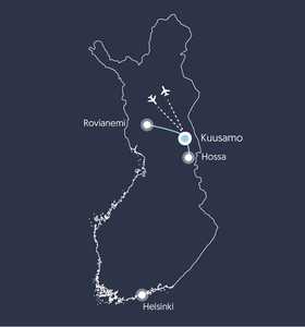 Carte Circuit Hossa Finlande EFIFAM2