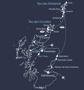 Carte EECONOR Ecosse © 66 Nord Carte EECONOR Ecosse