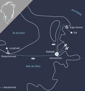 Carte EGROW2 Groenland © 66 Nord Carte EGROW2 Groenland