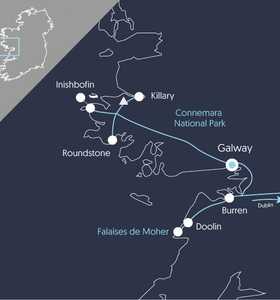 Carte EIRCON Irlande