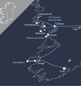 Carte EIRD Irlande