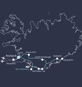 Carte EISFAM8 Islande