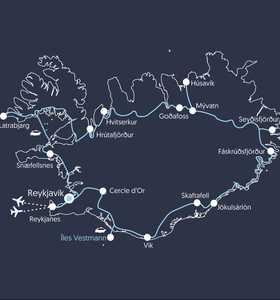 Carte EISG2 Islande © 66 Nord Carte EISG2 Islande