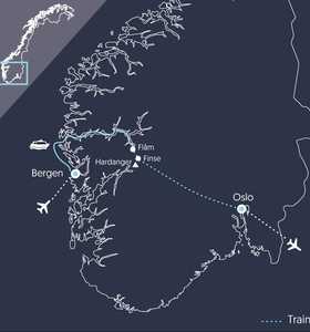 Carte ENOADS Norvège