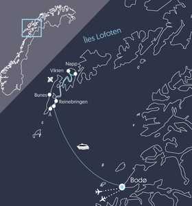 Carte ENORF Norvège
