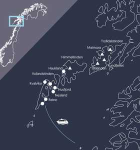 Carte ENORT1 Norvège