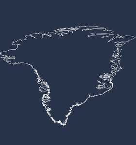 Carte voyage Groenland
