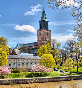 Cathédrale de Turku en Finlande