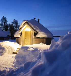Igloo de verre à Saija © Tarvainen Harri Igloo de verre à Saija