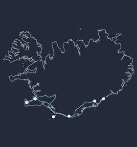 Itinéraire de voyage en Islande