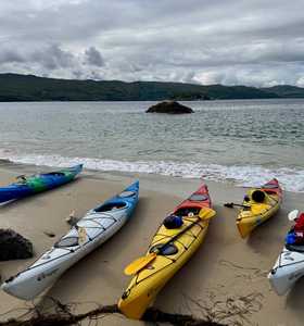 Kayak de mer en Ecosse © Marie-Jeanne Quentin Kayak de mer en Ecosse