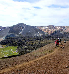 Randonnée à Landmannalaugar - © Goubeau Sophie Randonnée à Landmannalaugar