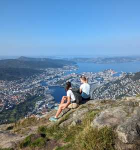 Randonnée au dessus de Bergen © Liegard Emilie Randonnée au dessus de Bergen
